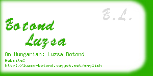 botond luzsa business card